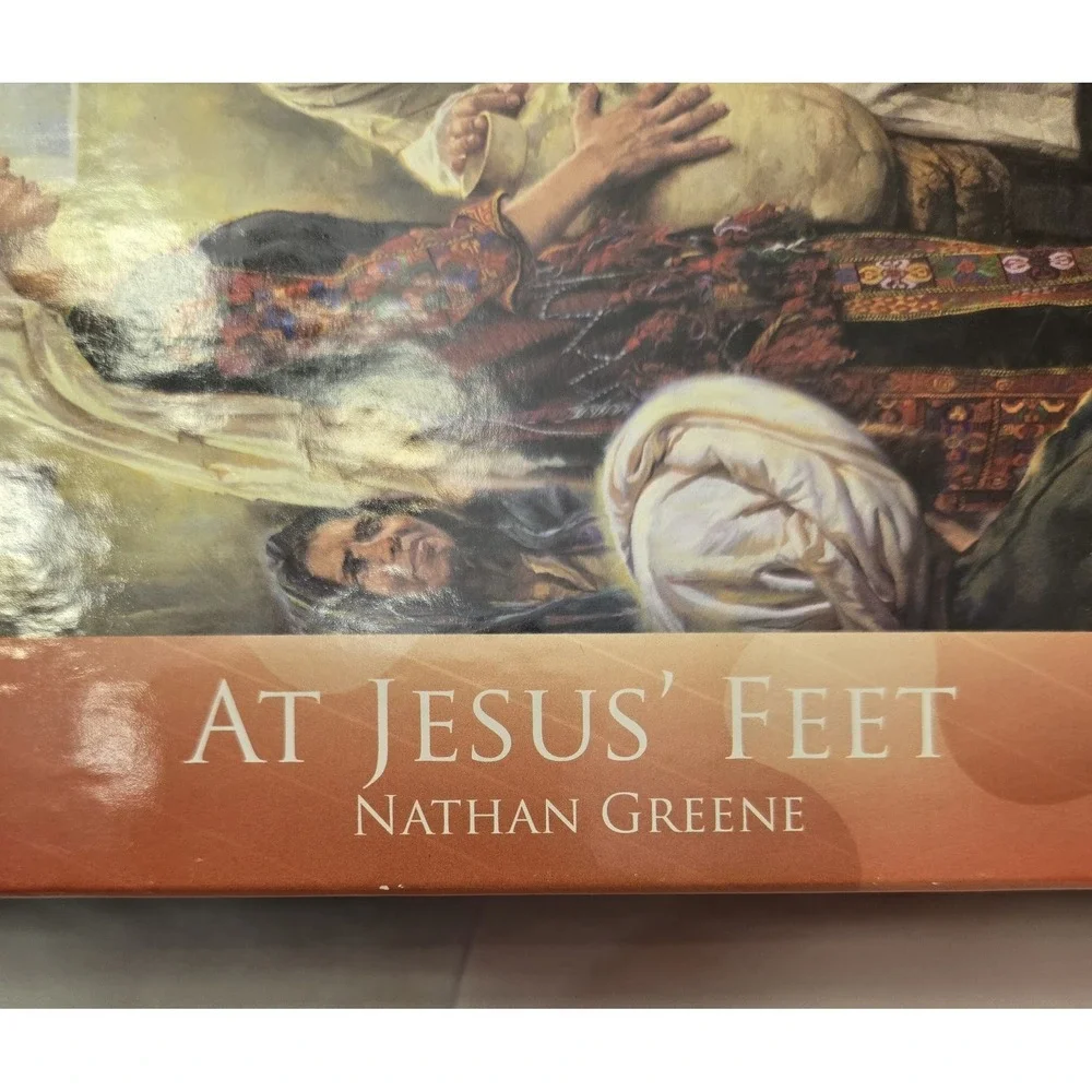 Eurographics At JESUS' Feet 1000 Piece Jigsaw Puzzle Religious‎ Biblical